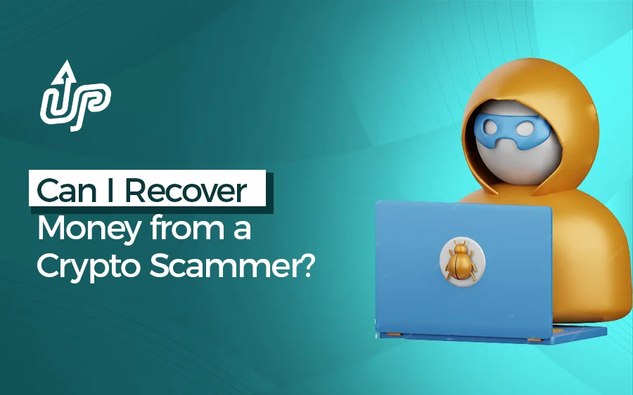 How to recover money from a crypto scam shown in an image.