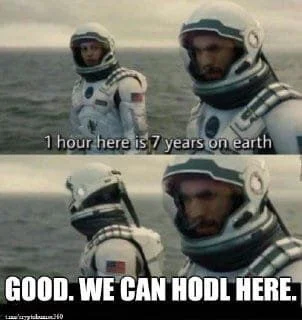 HODL meme
