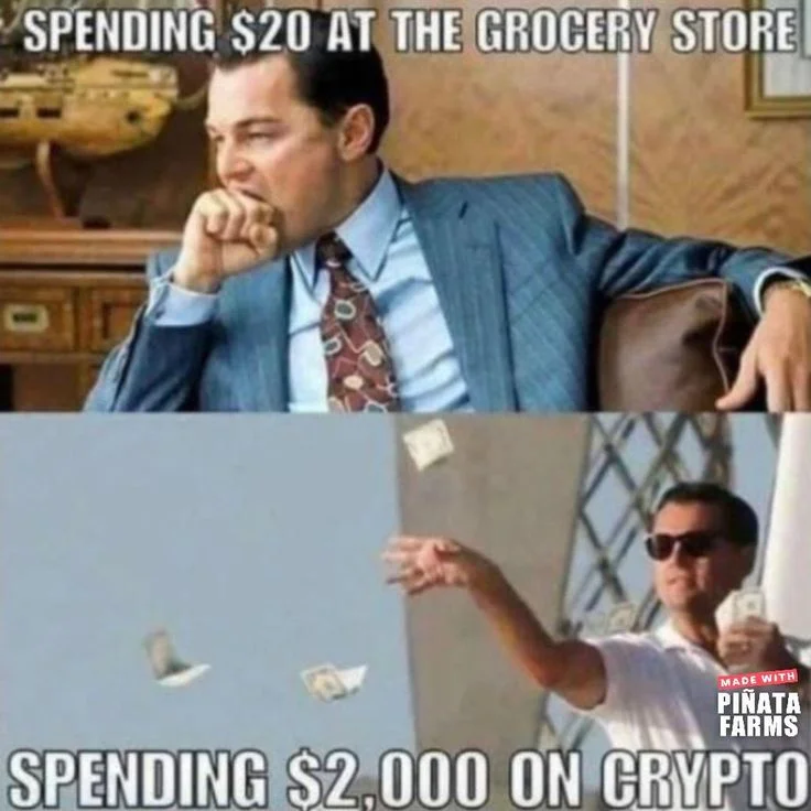 Who needs food when you have crypto?