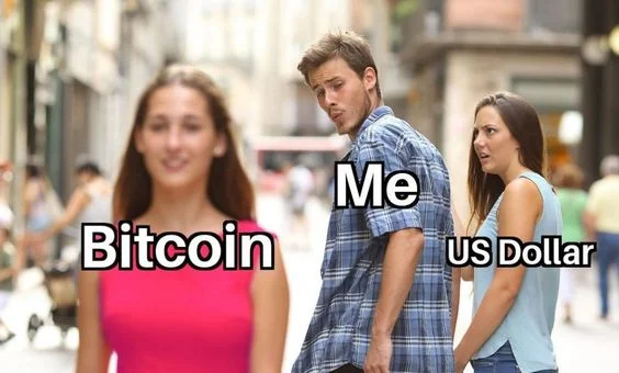 I smell jealousy in here! peak crypto meme!