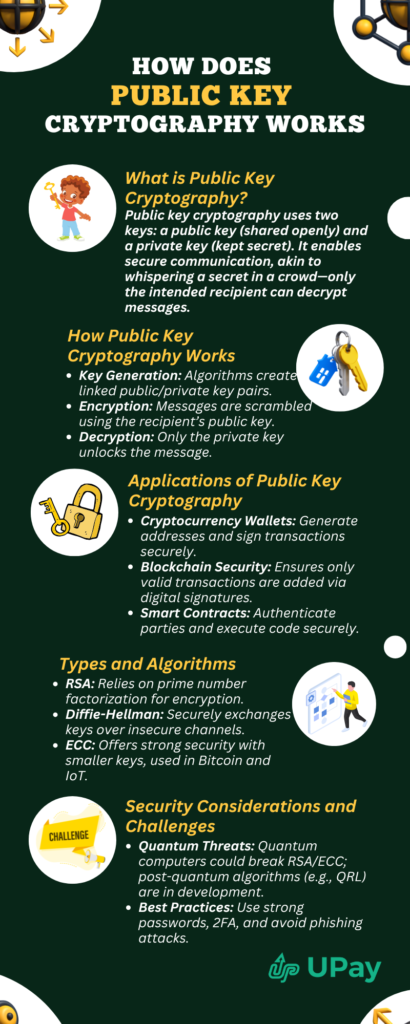 How Does Public Key Cryptography Work? - UPay Blog