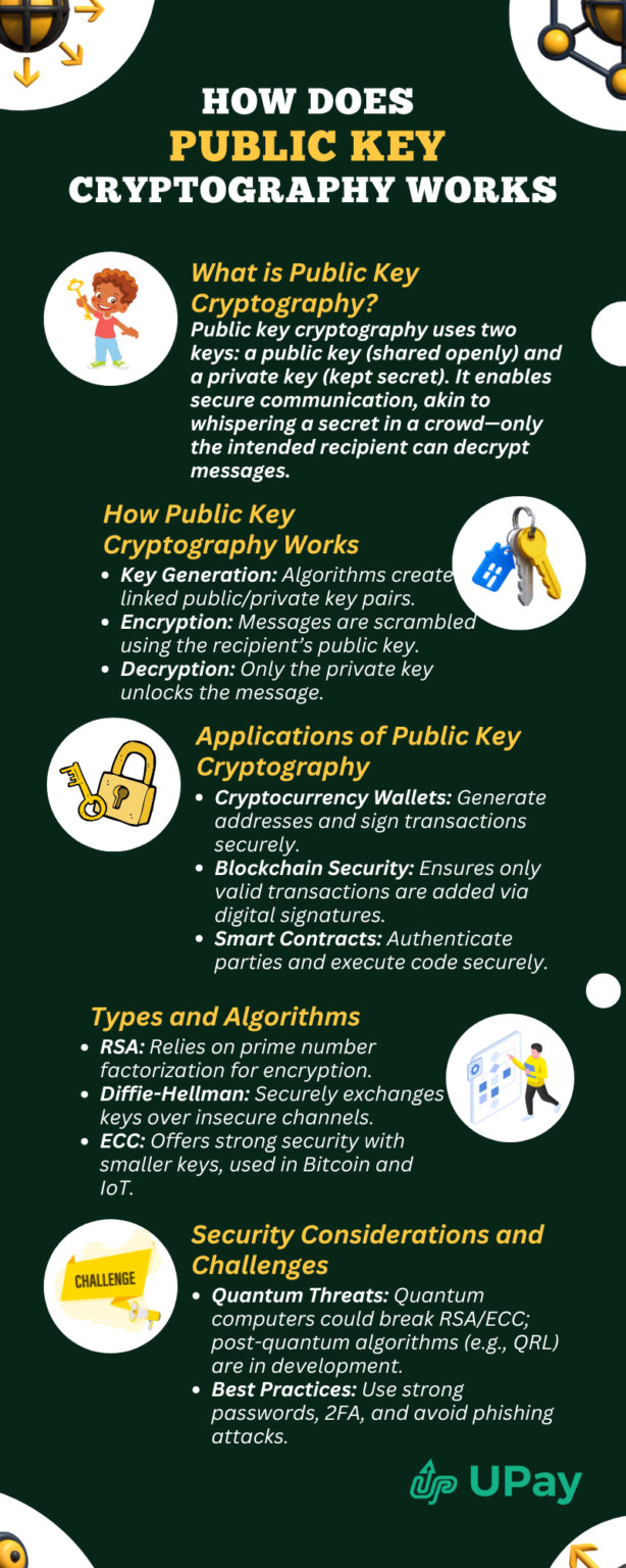 How Does Public Key Cryptography Work? - UPay Blog