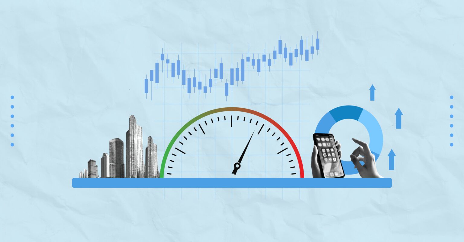 indicator showing market sentiment