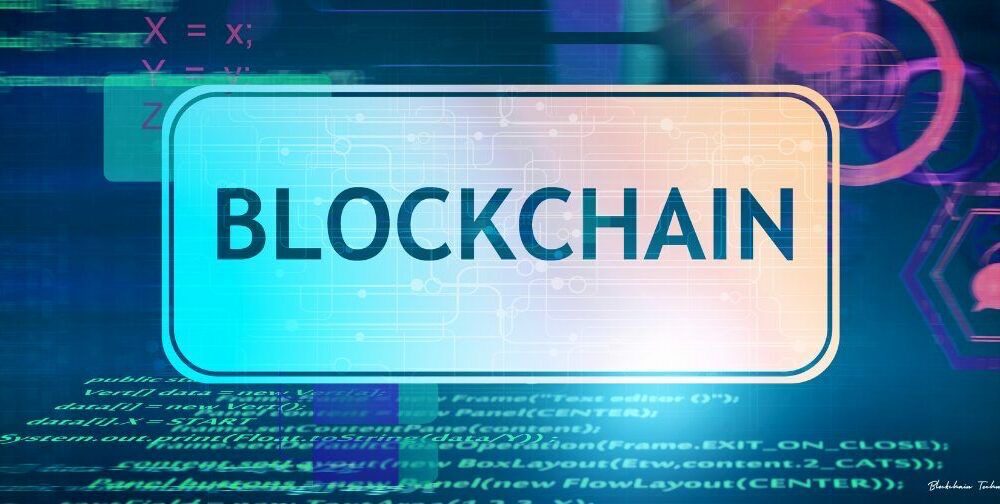 Blockchain data image