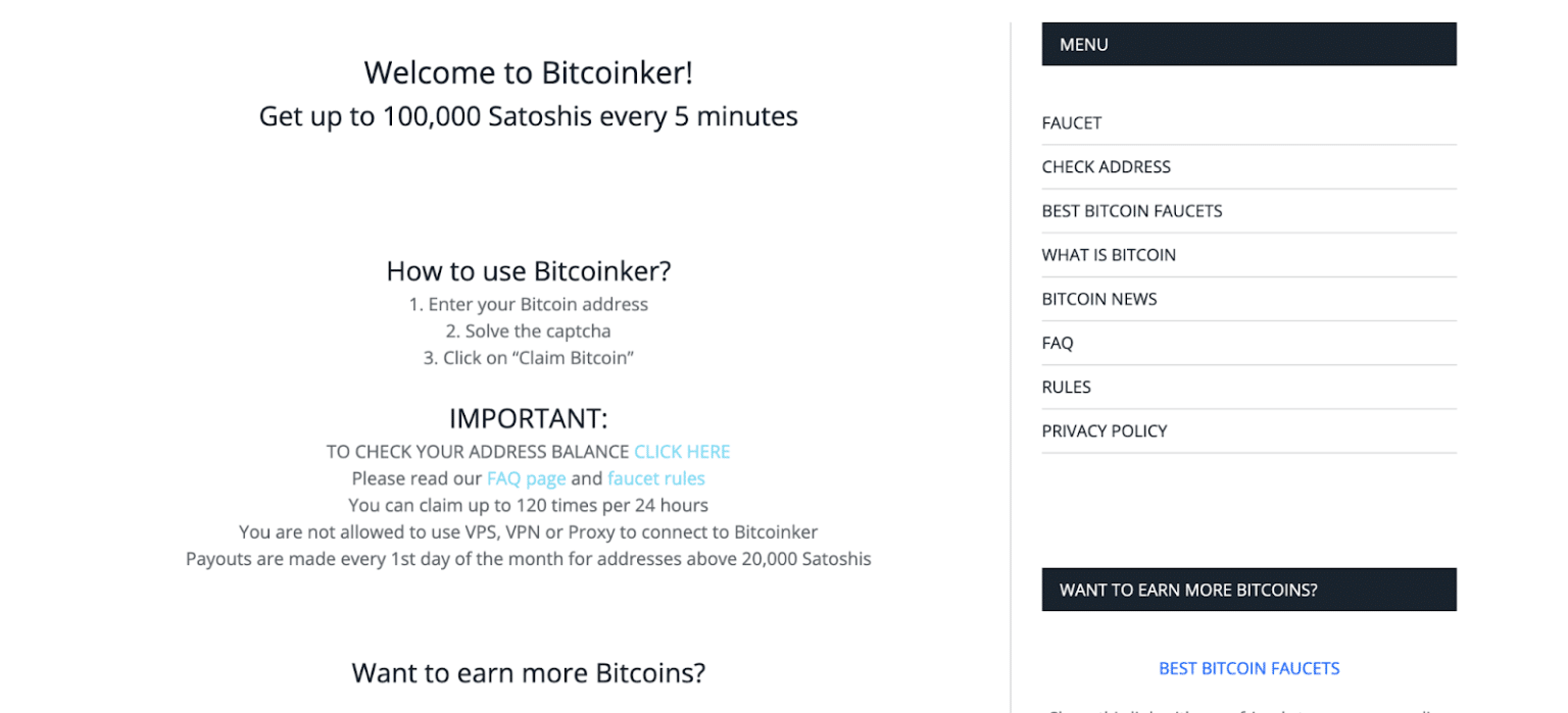 Bitcoinker Dashboard 