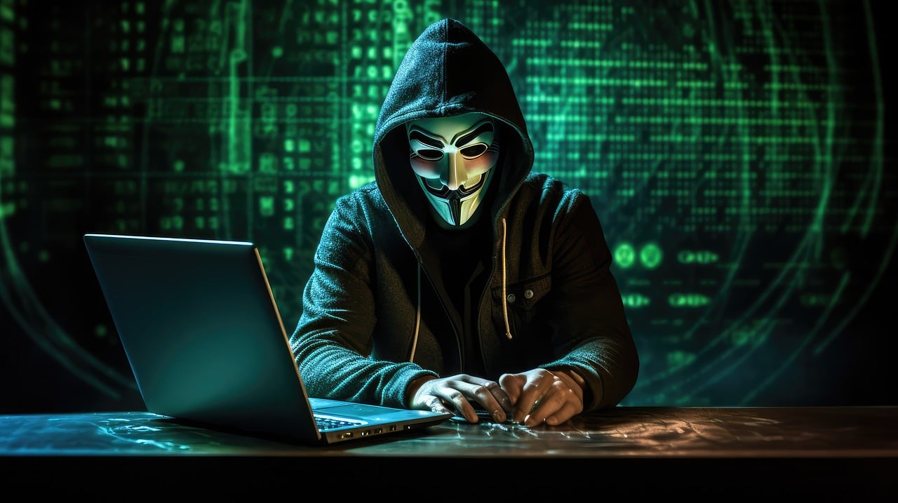 AI-generated image of a hacker.