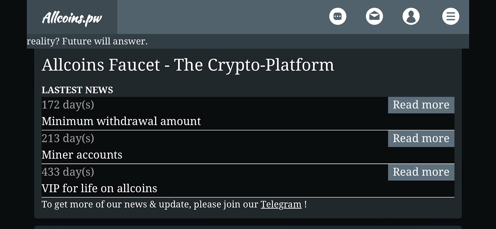Allcoin.pw Dashboard 