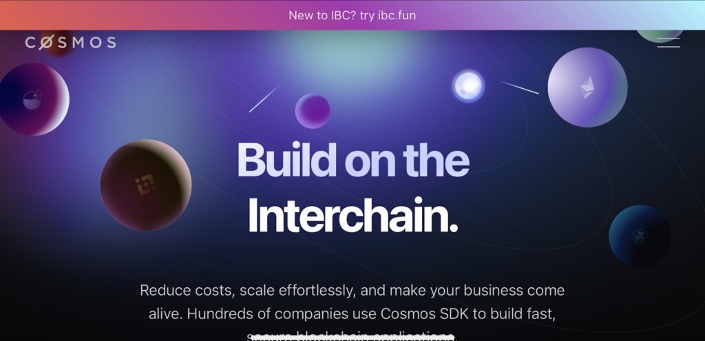 top crypto gainers; Cosmos digital website image