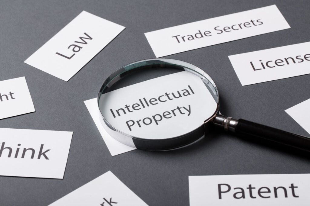 Image showing Intellectual Property Rights and related terms