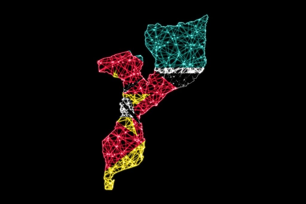 Map of Mozambique 