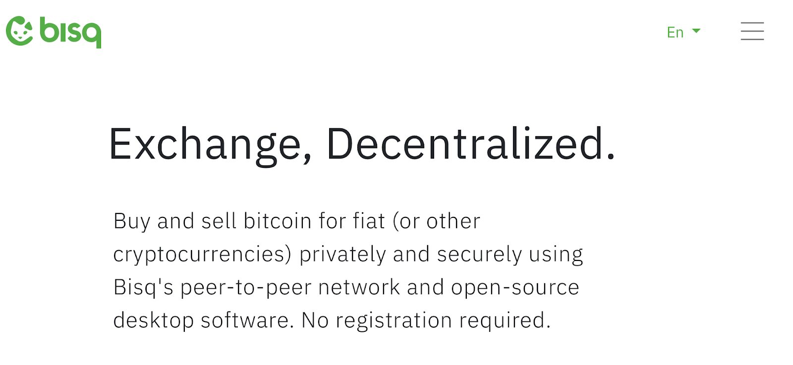 Bisq exchange dashboard