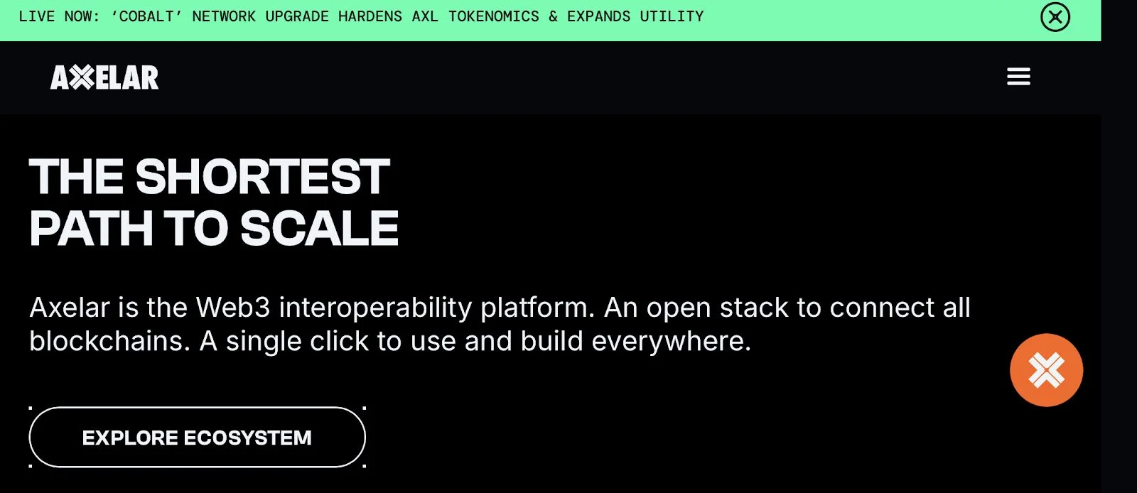  Axelar Network dashboard