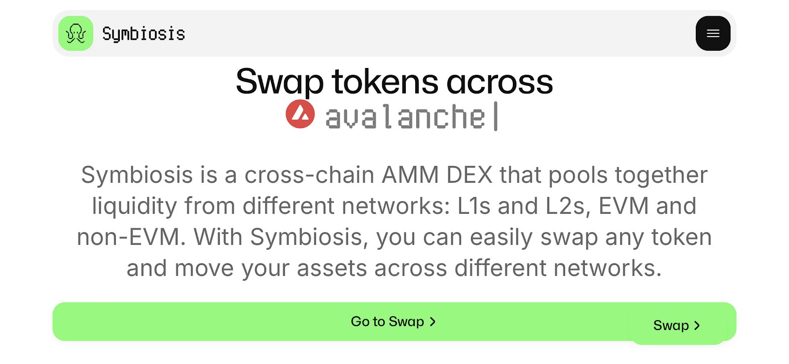  Symbiosis Finance dashboard