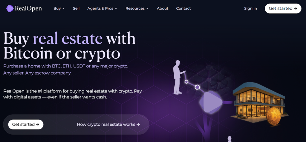 Homepage of RealOpen's Website