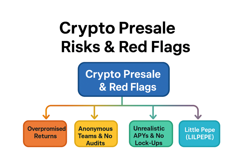 Image showing crypto presale risks and red flags
