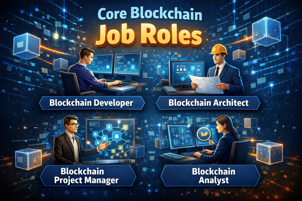 Core blockchain job roles