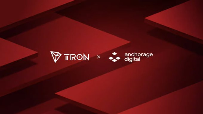 Tron and Anchorage Digital