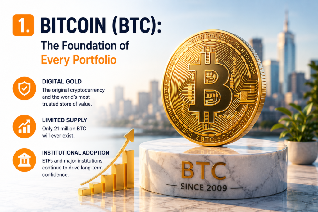image of Bitcoin as the foundation of every portfolio