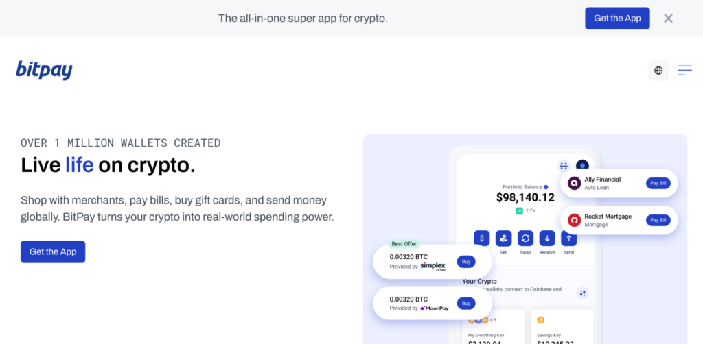 bitpay homepay