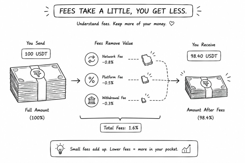 Fees Breakdown: What Instant Conversion Actually Costs