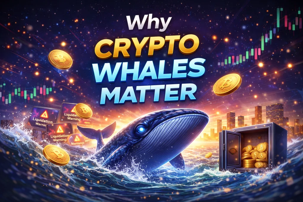 Image showing the text “ Why Crypto Whales matter