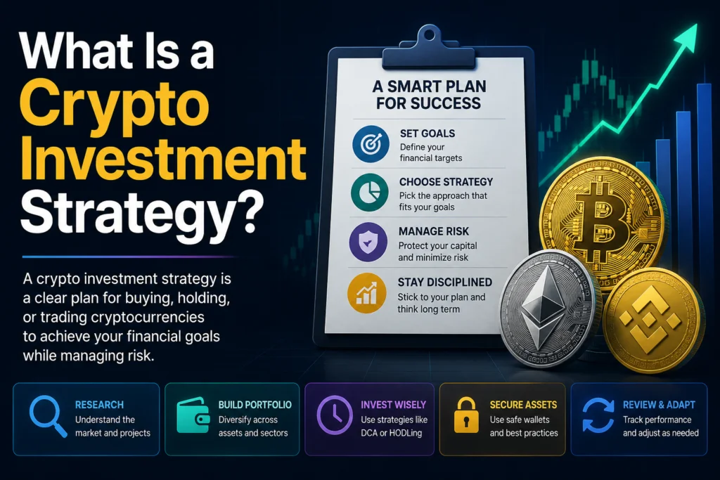 What is crypto investment strategy