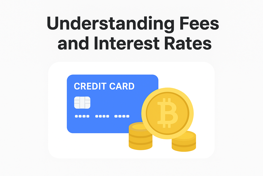Understanding fees and interest rates