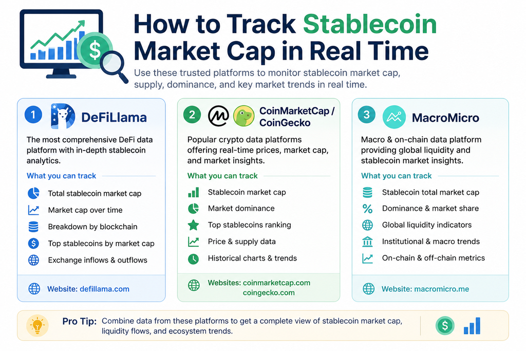 How to Track Stablecoin Market Cap in Real Time