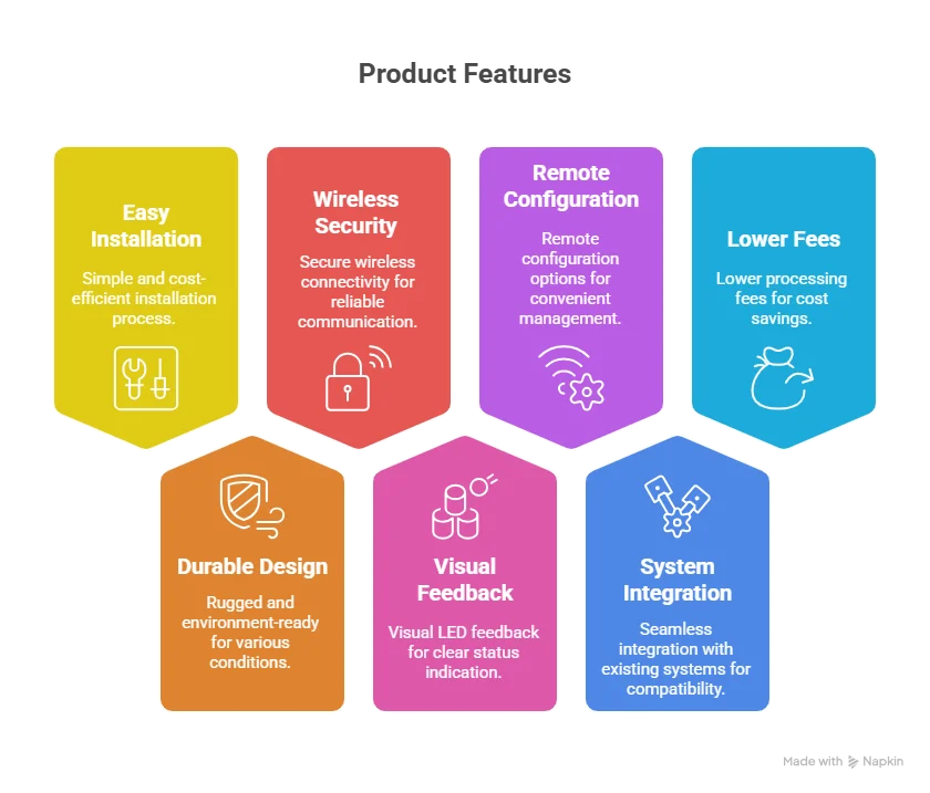 Features of the CryptoPay Card Reader
