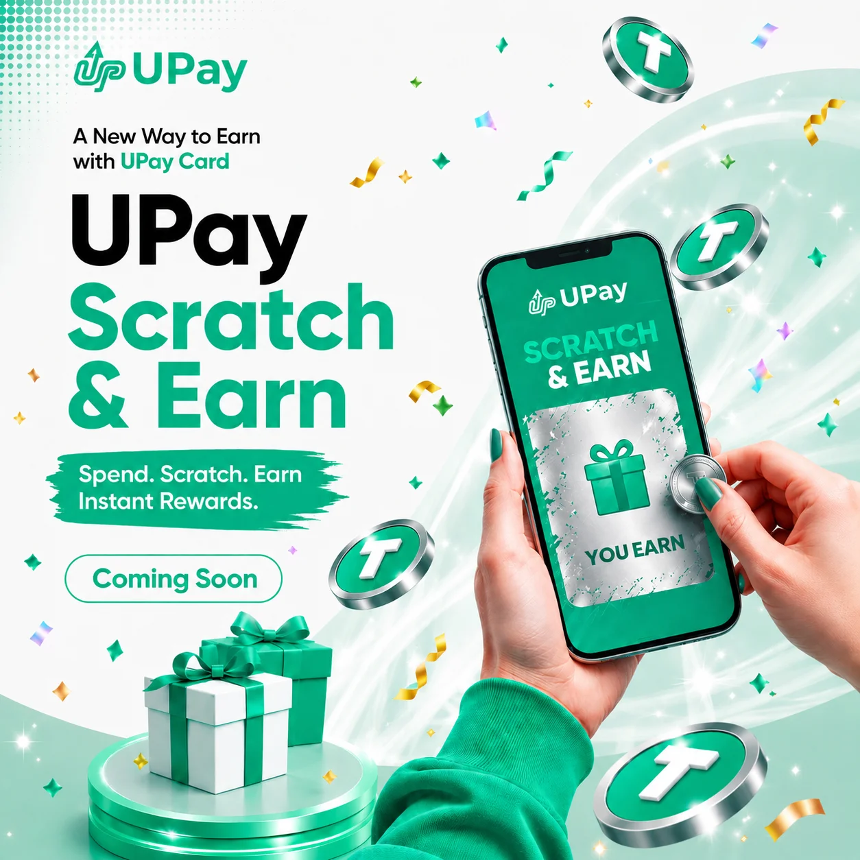 UPay Raspe e Ganhe