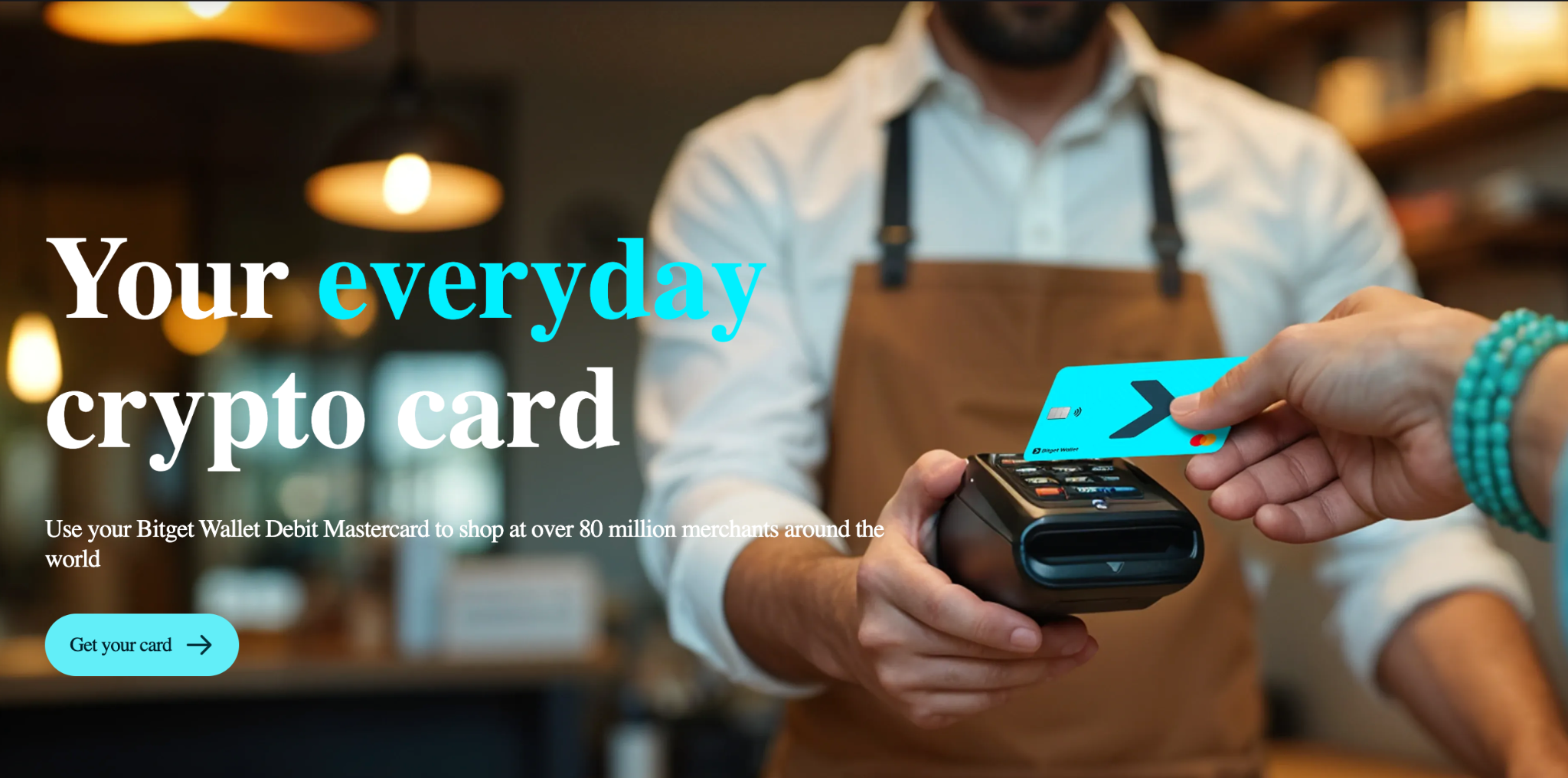 An image of Bitget virtual card