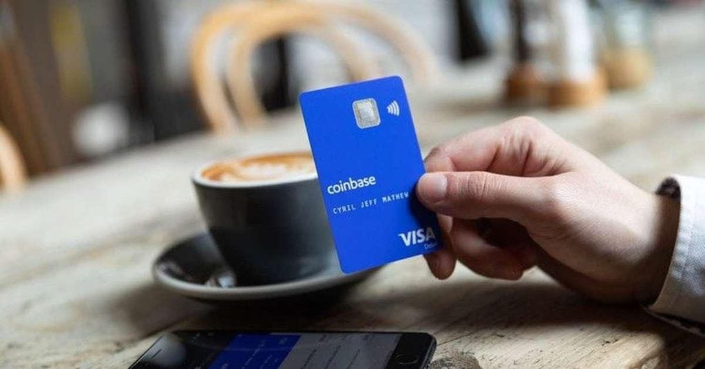 Image of coinbase card
