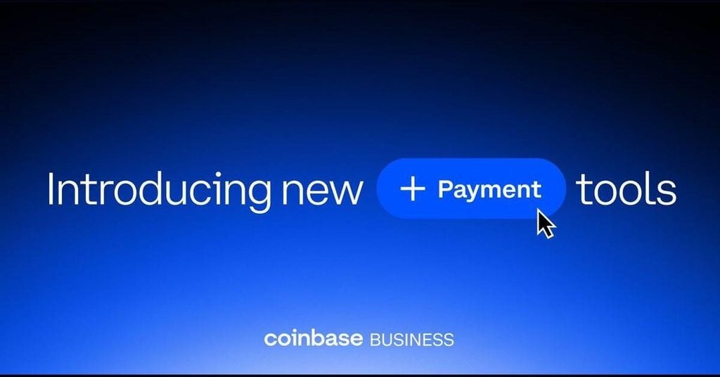 best crypto payment gateways; Coinbase buisness webpage dsplays web content