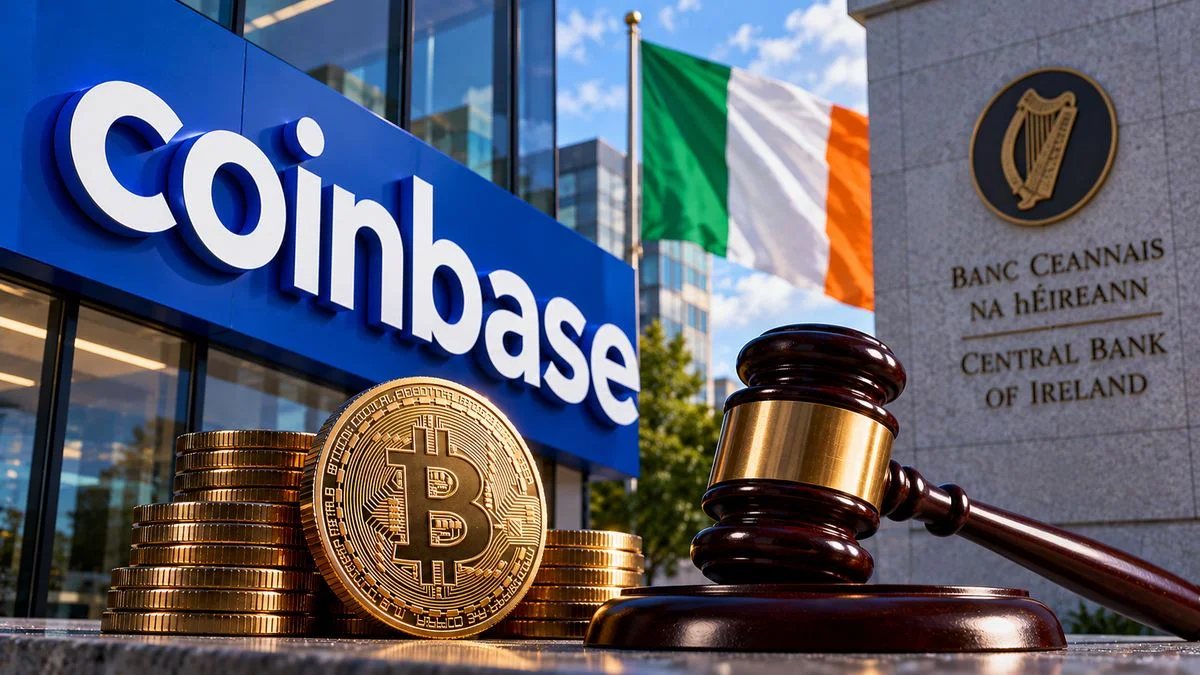 Coinbase Ireland Accepts €3.25 Million